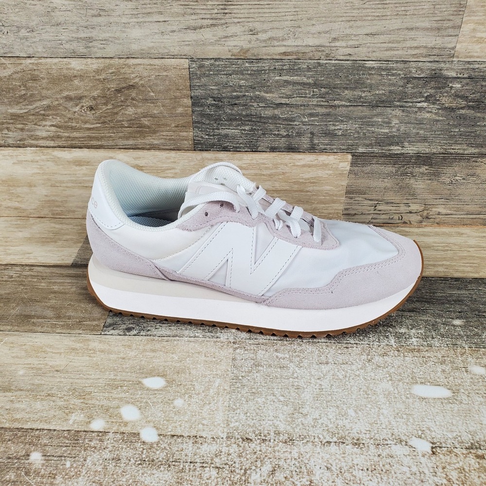 New Balance 237 Womens Shoes Sz 10 Nimbus Cloud Leather Lace Up Low Top Sneakers